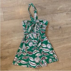 Zara Green Floral Jumpsuit